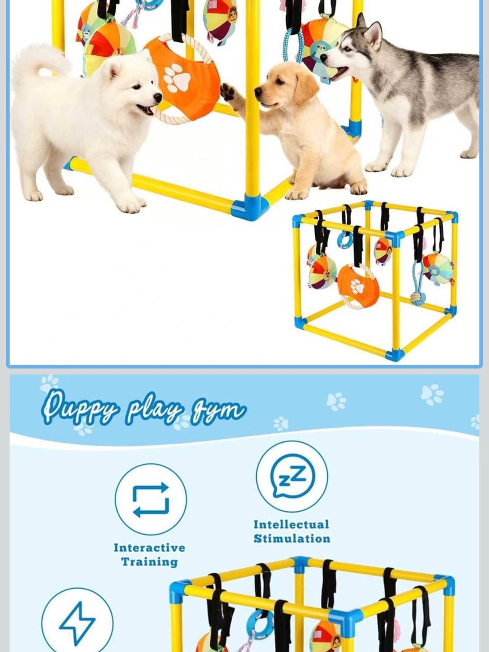 Puppy game Gym puppy toothing